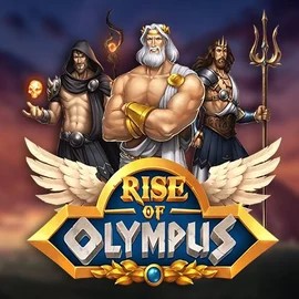Rise of Olympus game by Play'n GO – logo hosted on Captain Cooks Casino